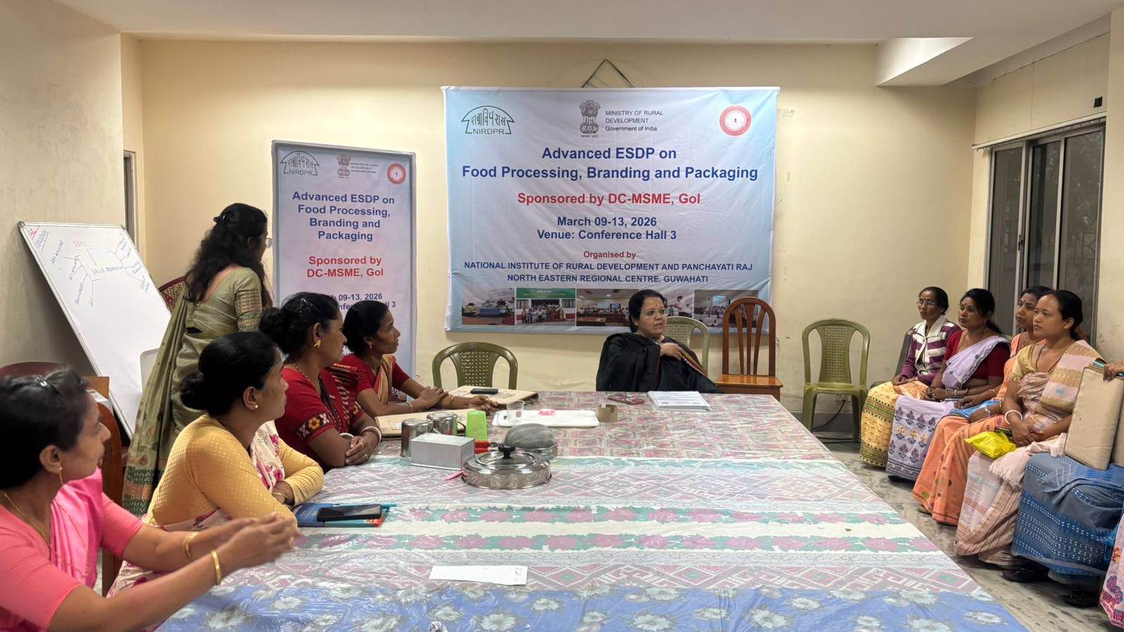 Advanced ESDP on Food Processing, Branding and Packaging (Sponsoerd:DC-MSME,GoI) at NIRDPR-NERC,Guwahati, March 9-13, 2026 1
