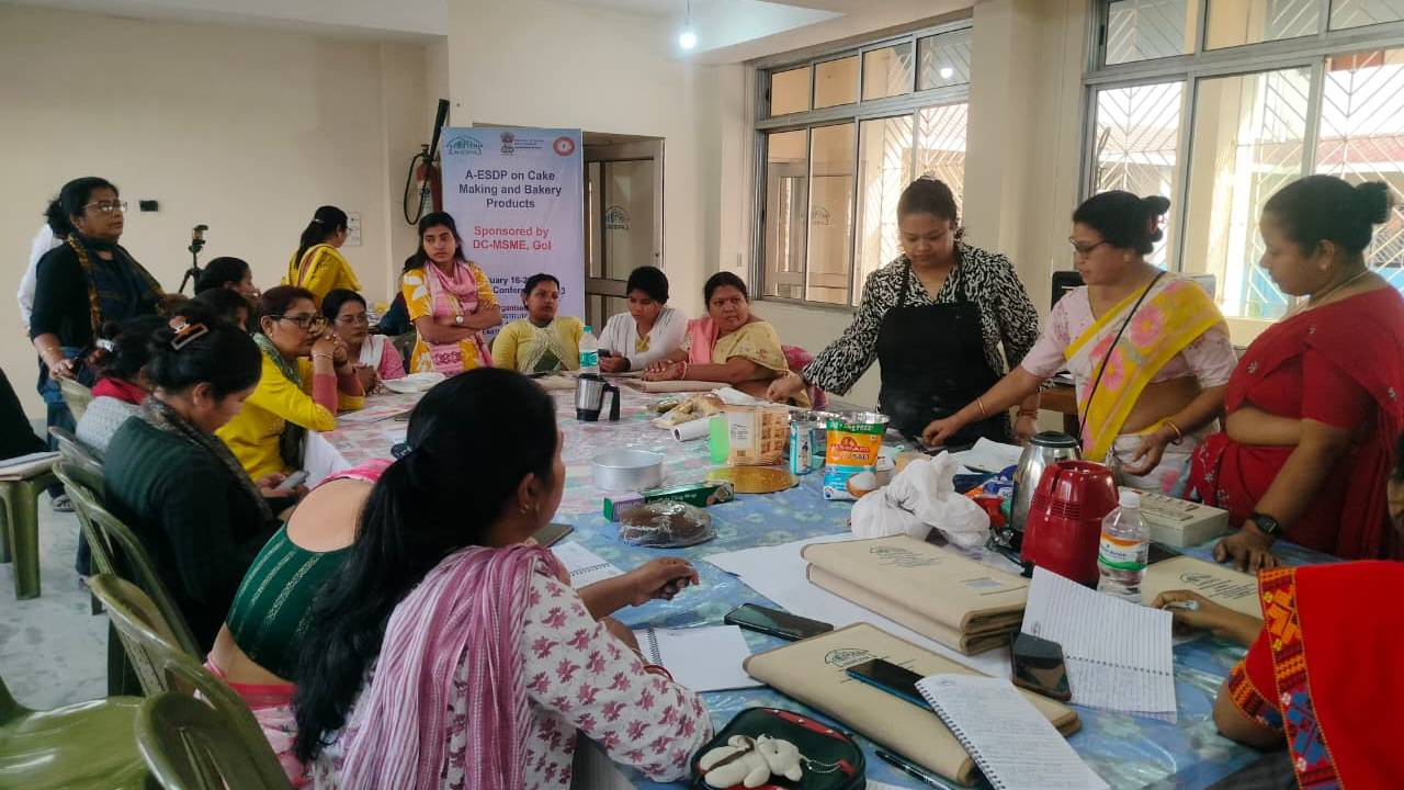 A-ESDP on cake making and bakery products (Sponsoerd:DC-MSME,GoI) at NIRDPR-NERC,Guwahati, February 16-20, 2026 1