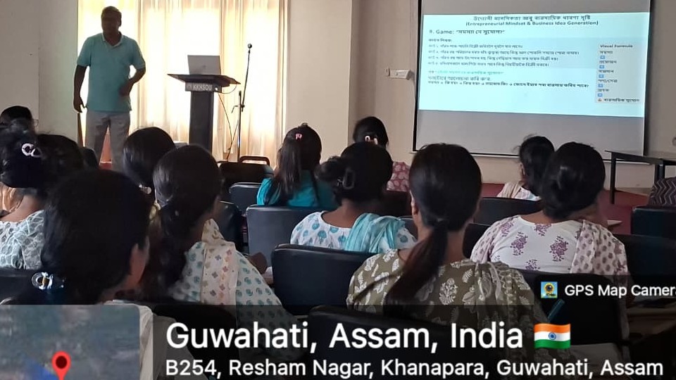 3-Day State Level Residential ToT and Roll out of Entrepreneurship Development Programme (EDP) Trainings. (BATCH 3,4,5), AUGUST 17-19, 2026. Sponsored by ASRLM. 1