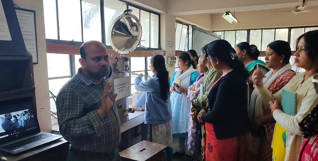 Advanced ESDP on Upgradation of Block Printing on Assam Silk and Cotton Fabric (Sponsoerd:DC-MSME,GoI) at NIRDPR-NERC,Guwahati, February 2-6, 2026 1