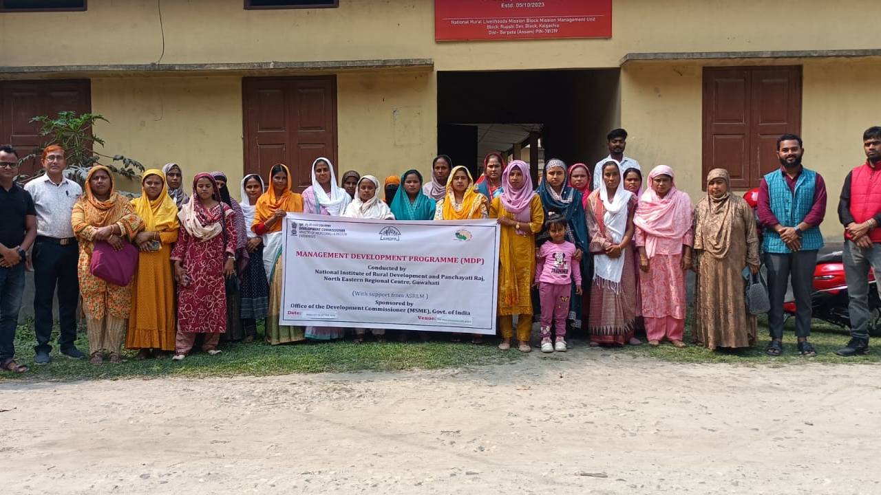 Training on Management Development Programe (Sponsoerd:DC-MSME,GoI) at Kalgachia,Barpeta,Assam, February 23-27, 2026 1