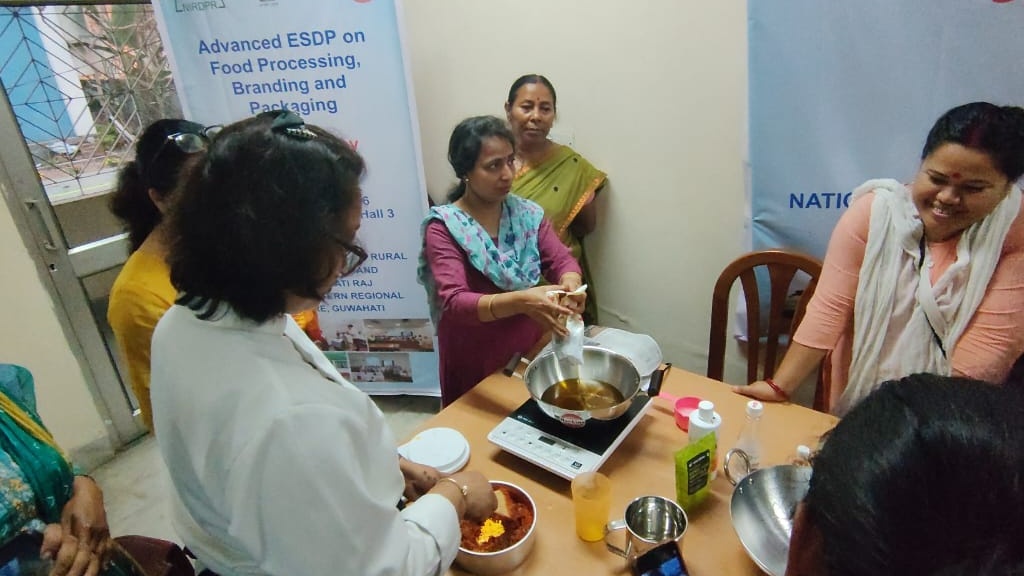 Advanced ESDP on Food Processing, Branding and Packaging (Sponsoerd:DC-MSME,GoI) at NIRDPR-NERC,Guwahati, March 9-13, 2026 1
